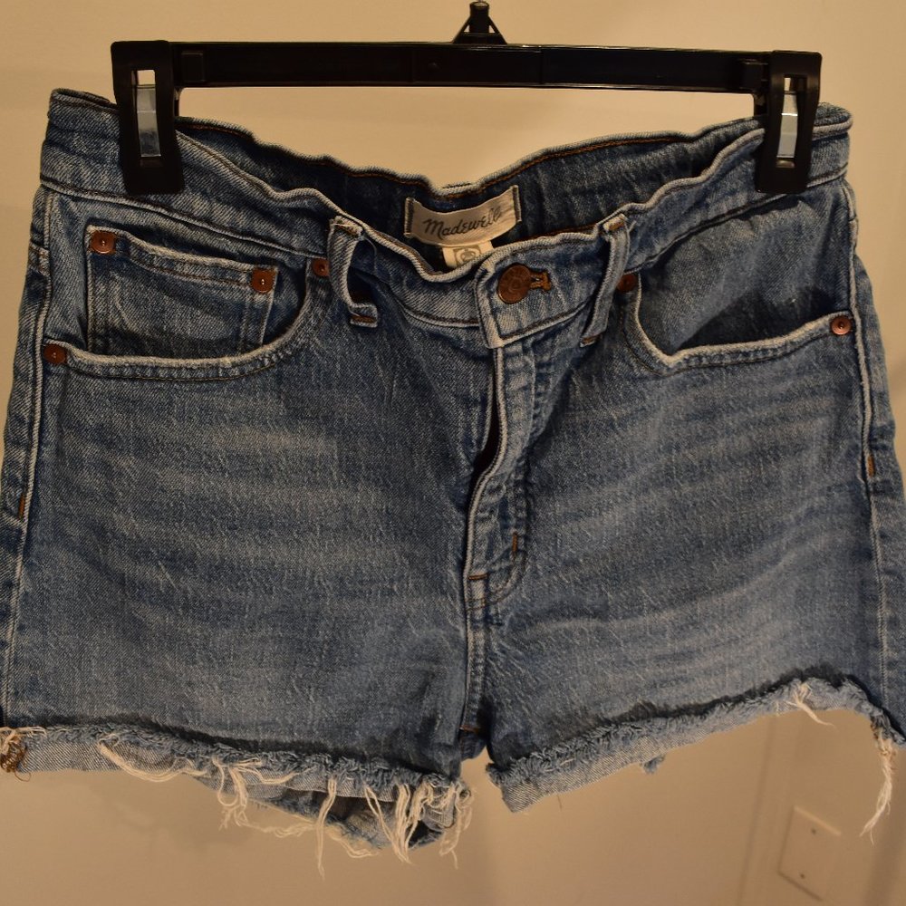 Madewell High Rise Denim Shorts